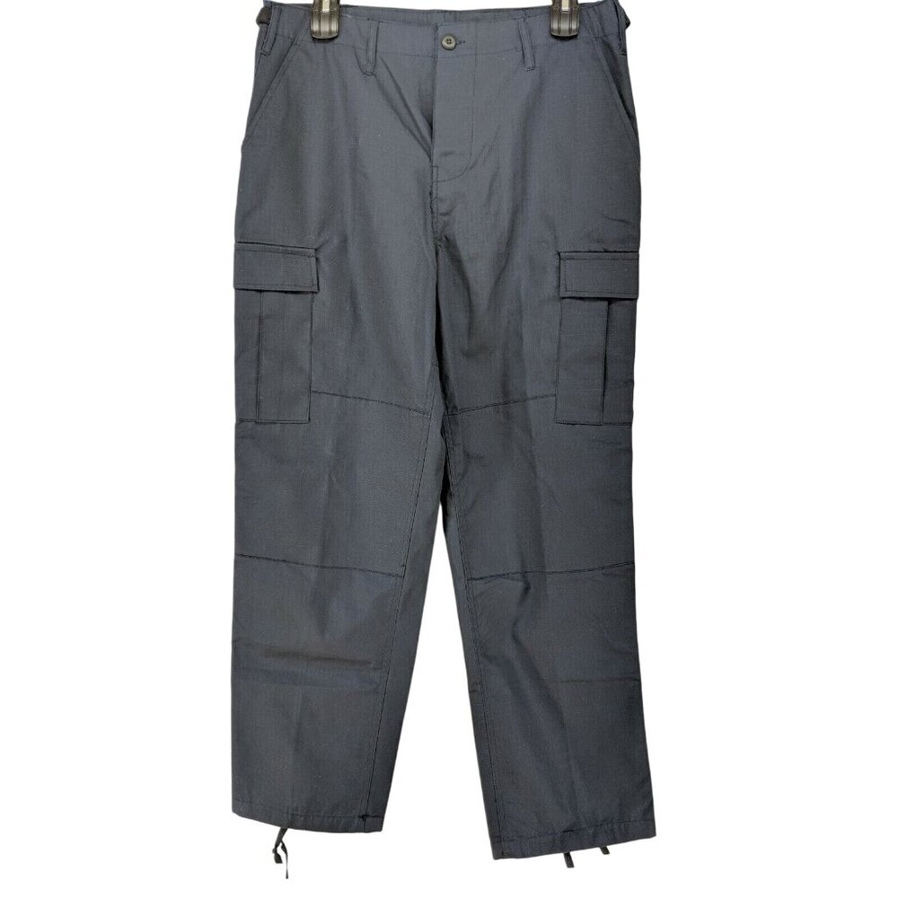 Tact Gear Utility Pants Men's Size Medium Regular Navy Blue Ripstop Fabric